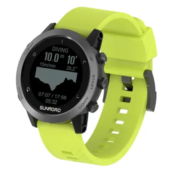 SUNROAD T5 Sport Color GPS + ГЛОНАСС + КОМПАС + Альтиметр Наружные часы 3ATM Водонепроницаемые для Верховой езды, Альпинизма Для Andriod IOS