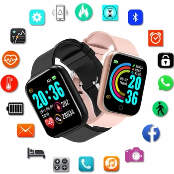 Новейшие Смарт-часы I5 Для Мужчин И Женщин, Водонепроницаемый Bluetooth, Пульсометр, Фитнес-Трекер, Модный Спортивный Смарт-Браслет для Android IOS