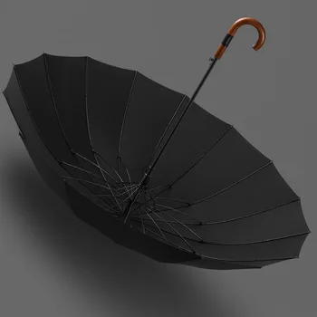 Автоматический Зонт Ветрозащитный Прочный Черный Роскошный Зонт Дизайнерские Зонты Sombrillas Para Lluvia Y Sol Зонтик Для Малыша