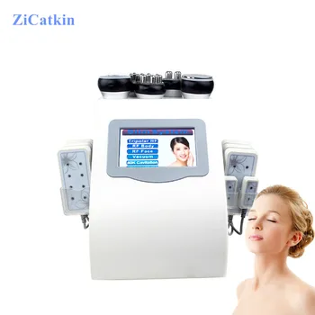 Прямая продажа с фабрики, ультразвуковая кавитация ZiCatkin 40K, аппарат для похудения, Радиочастотный Лифтинг, аппарат для подтяжки кожи, Вакуумный Массаж