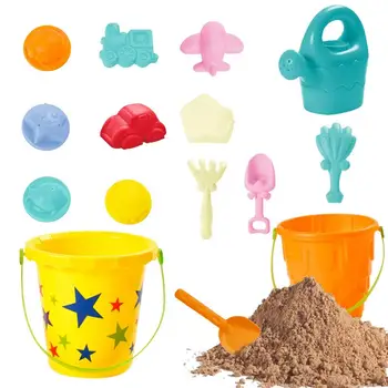 Пляжные песочные игрушки для детей, песочные игрушки для малышей С набором пляжных лопаток, дорожные песочные игрушки для пляжа, игрушки для песочницы для детей и малышей