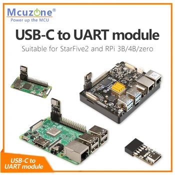 Модуль USB-C-UART Подходит для StarFive2 и RPi 3B/4B/zero