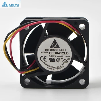 для delta EFB0412LD 4020 12 В 0.08A 4 см 1U переключатель отключения звука корпус вентилятора питания