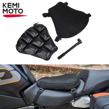 Подушка Сиденья KEMiMOTO Air Pad Для Honda CB500X PCX MSX 125 Shadow CB1000R Для GSR600 750 Для KLR 650 Чехол для сиденья мотоцикла