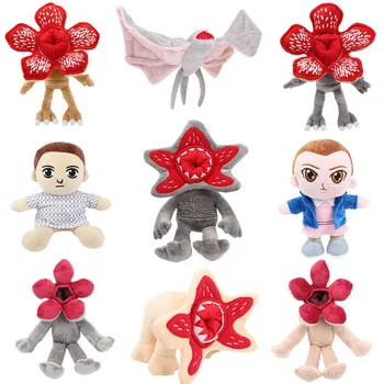 Персонажи мультяшных игр Плюшевые игрушки Милые Куклы Eleven Demogorgon Детские подарки для мальчиков и девочек на Хэллоуин