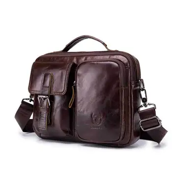 Мужской портфель Desinger из натуральной кожи, сумка-мессенджер для ноутбука, деловые сумки-мессенджеры для документов, сумки через плечо, сумка для компьютера