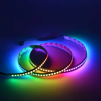 5V SK6812 60Leds RGB Led Цифровая лента Адресуемая Полноцветная светодиодная пиксельная лента