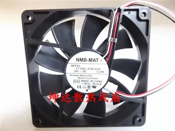 NMB-MAT 4710KL-05W-B59 B00 DC 24V 0.38A 120x120x25 мм 3-Проводной Серверный Вентилятор Охлаждения