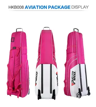 Авиационные сумки для гольфа, Переносная дорожная сумка для гольфа на колесах, Переправляемые подушки безопасности с колесом, Удобная упаковка, Складная сумка для гольфа