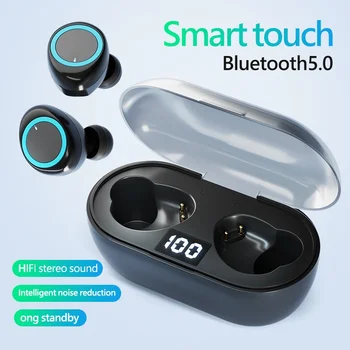 Беспроводная Bluetooth-гарнитура Y50pro TWS 5.3 Наушники Спортивные наушники Bluetooth Игровая гарнитура с микрофоном Беспроводные наушники для Xiaomi