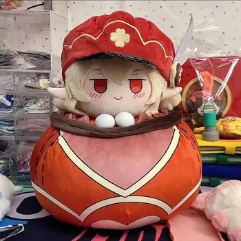 Аниме игра Genshin Impact Klee Bounce Bomb Ball плюшевая кукла из хлопка, украшение для косплея, милая подушка, реквизит, подарок на день рождения