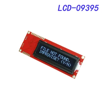 ЖК-дисплей LCD-09395 с последовательным подключением 16x2 Белый -черный 5V