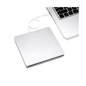 Внешний DVD-привод USB 2,0 Портативный CD DVD +/-RW Привод DVD Burner для Ноутбука Macbook Pro Air Windows 7/8/10 Розовый
