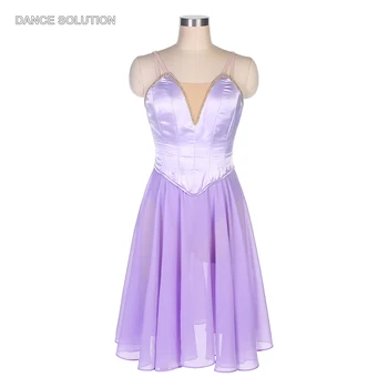 Балетное платье на заказ для взрослых женщин с шифоновой юбкой, Романтический балетный костюм для женщин и девочек, одежда для выступлений на сцене B22055