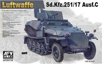 AFV Club AF35118 в масштабе 1/35 Sd.Kfz.251/17 Ausf.Комплект пластиковых моделей C Luftwaffe