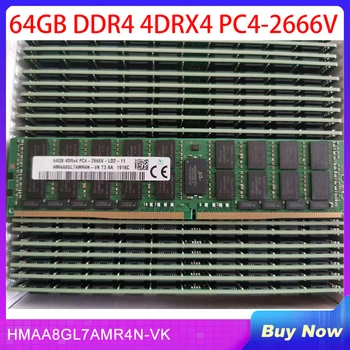 1 ШТ. 64 ГБ DDR4 4DRX4 PC4-2666V для серверной памяти SKhynix HMAA8GL7AMR4N-VK