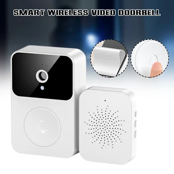 Беспроводной умный видеодомофон X9, 2-полосный аудио-снимок посетителя, Камера ночного видения, домофон, дверной звонок, облачное хранилище