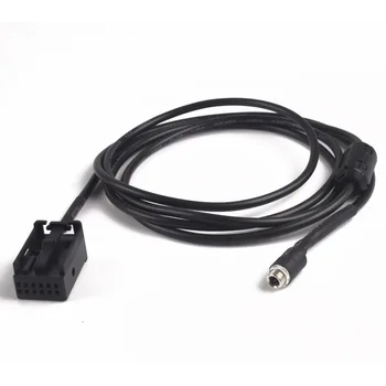 12Pin 3,5 мм Разъем AUX Адаптер Радиоинтерфейсный кабель MP3 Для BMW E85 E86 Z4 E83 X3