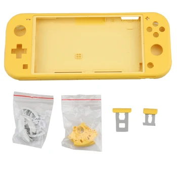 Пластиковый корпус, набор кнопок для консоли Nintendo Switch Lite, передняя задняя лицевая панель, запасная часть