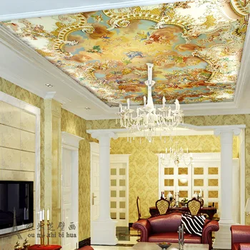 beibehang Простые и современные модные обои с эстетической индивидуальностью спальня большая гостиная потолочный фон фреска Европа