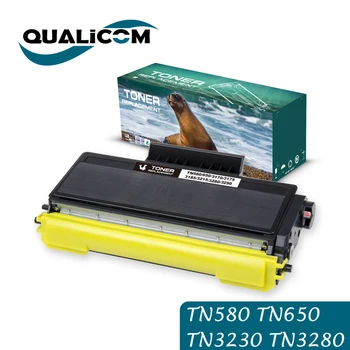 Замена картриджа с тонером, совместимого с Qualicom, для Brother TN580, TN620, TN650, TN3170, TN3230, TN3280 для использования с принтером Brother