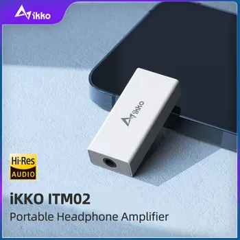 iKKO ITM02 Hi-Fi Аудио Усилитель для наушников DAC AK4377 TYPE C до 3,5 мм Аудиокабель для наушников для Android iOS Mac Wins Адаптер