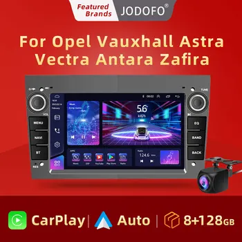 Jodofo Автомобильный Android Мультимедийный 2Din Android 11 Радио Для Opel para Astra Meriva Vectra Antara Zafira Corsa Carplay DSP GPS Стерео