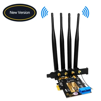 M.2 Wifi Модуль для подключения к карте расширения PCIE X1/USB 3,0, 4 Антенны, слот для NANO SIM-карты, ключ NGFF B для беспроводного модуля 30x42/52 3G 4G 5G M2