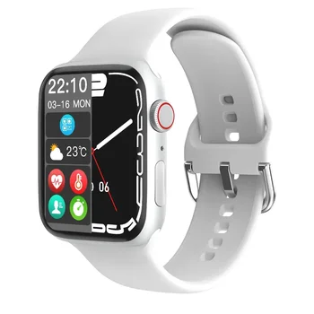 7 Смарт-часов i7 Mini 41 мм 7 Bluetooth-вызовов Мониторинг сна Сердечного ритма IP67 Водонепроницаемые электронные часы Smartwatch