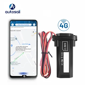 4G GPS-трекер с сигнализацией о превышении скорости 9-95 В Rastreador 4g Проводное устройство автоматического слежения GT09