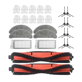 Роликовая щетка, фильтр, Тряпки для швабры, сменные аксессуары для робота-пылесоса Xiaomi Roidmi EVE Plus