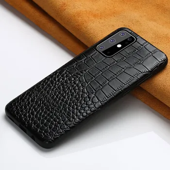 Чехол для телефона из натуральной кожи для Samsung Galaxy S20 FE S20 Ultra S8 S9 S10 Plus A21S A20E A41 A50 A70 A71 A51 2020 Note 20 10 9