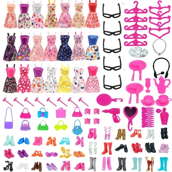Аксессуары для одежды и обуви Barbiees Doll, Для куклы 11,5 дюймов, Мебель для кукольного домика 1/6, Аксессуары для игрушек Barbie, Подарок на День рождения