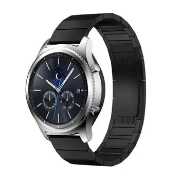 металлический ремешок 22 мм для Huawei Watch 3/Gear S3/Huawei Watch GT2/Amazfit GTR ремешок из нержавеющей стали для Samsung Galaxy watch 3 46 мм