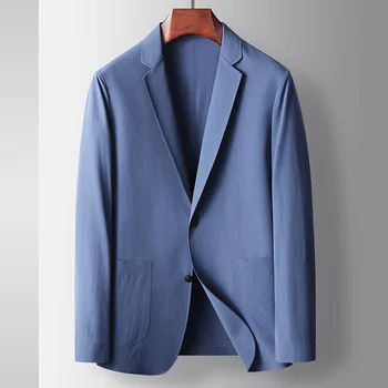 C1661-2023 новый костюм мужской однотонный костюм повседневная куртка